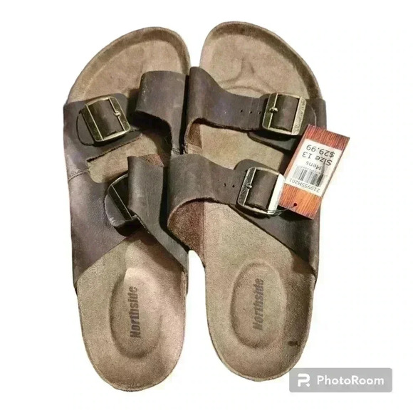 NWT mens brown sandals! - Picture 1 of 3